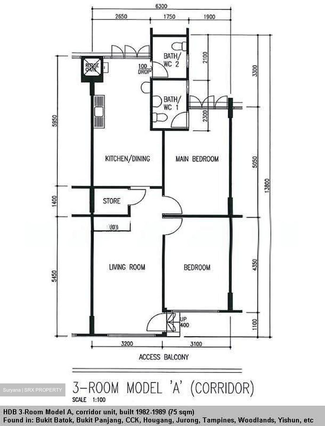 Blk 833 Yishun Street 81 (Yishun), HDB 3 Rooms #637399511